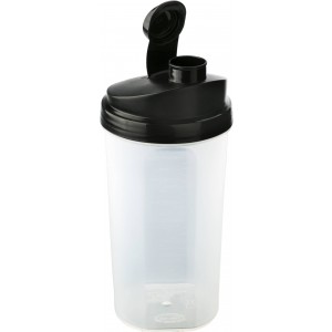 Manyag protein shaker, fekete (pohr)