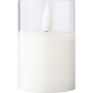 PP LED gyertya, feh�r