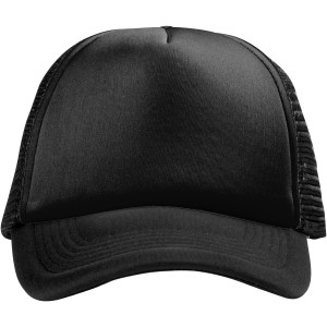 Trucker 5 paneles baseball sapka, fekete (sapka)